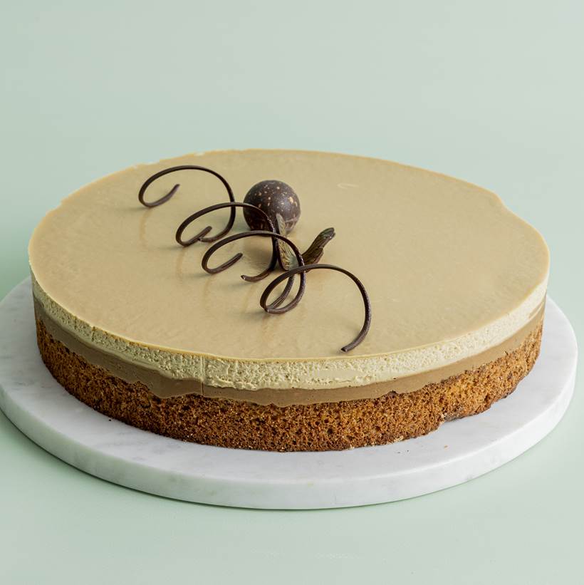 Salt karamellkake